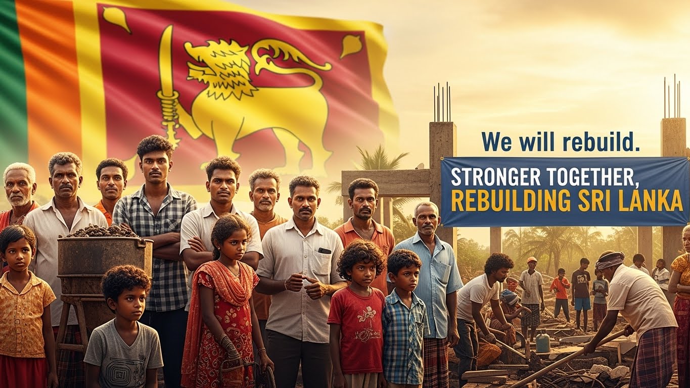 Dear Sri Lanka: Don’t Give Up, We Will Rebuild Together
